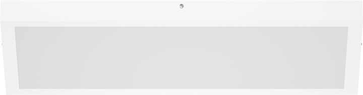 Mexen Brill-S LED lubų šviestuvas, montuojamas ant paviršiaus, 60 x 30 cm, 24W, neutrali - 4000K, 3456 lm, balta