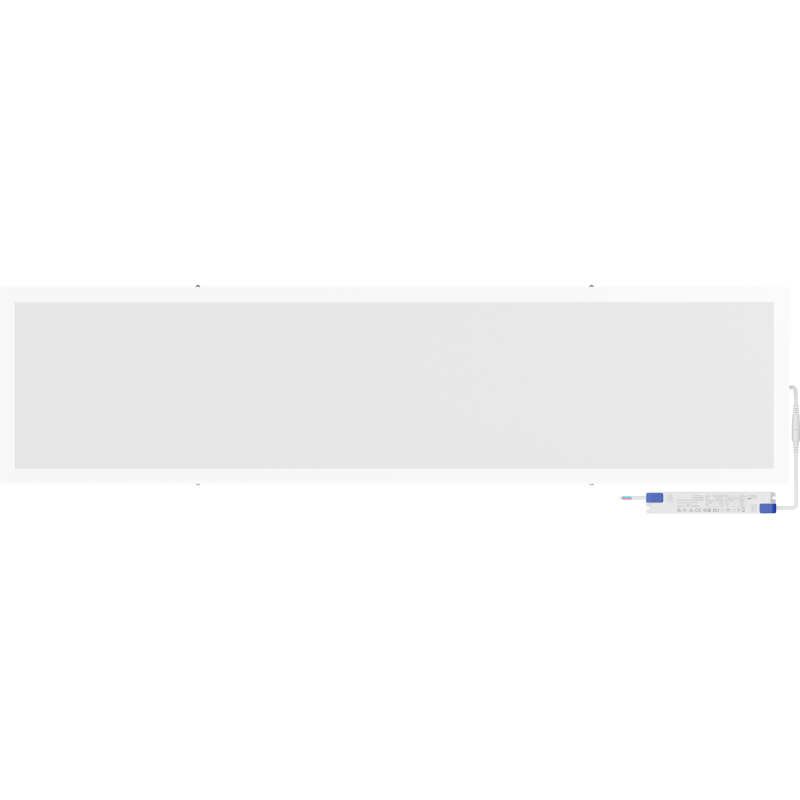 Mexen Brill-S LED lubų panelė, montuojama paviršiuje 120 x 30 cm, 36W, Neutralus - 4000K, 5184 lm, balta