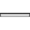 Mexen Brill-S LED paviršinis lubų skydelis 120 x 30 cm, 36W, Neutralus - 4000K, 3960 lm, juodas - L207-120-030-3640-70