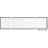 Mexen Brill-S LED paviršinis lubų skydelis 120 x 30 cm, 36W, Neutralus - 4000K, 3960 lm, juodas - L207-120-030-3640-70