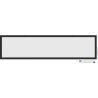 Mexen Brill-S LED paviršinis lubų skydelis 120 x 30 cm, 36W, Neutralus - 4000K, 3960 lm, juodas - L207-120-030-3640-70