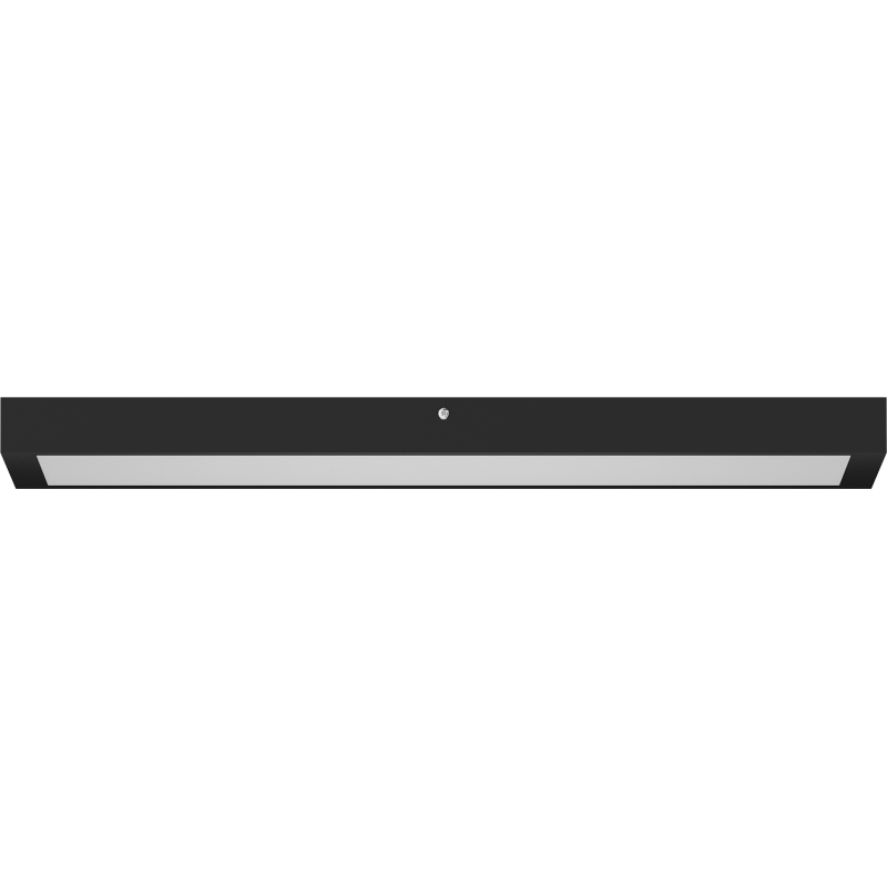 Mexen Brill-S LED lubų šviestuvas paviršinis 60 x 30 cm, 24W, Neutralus - 4000K, 2640 lm, juodas - L207-060-030-2440-70