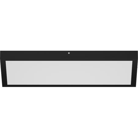 Mexen Brill-S LED lubų šviestuvas paviršinis 60 x 30 cm, 24W, Neutralus - 4000K, 2640 lm, juodas - L207-060-030-2440-70