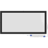 Mexen Brill-S LED lubų šviestuvas paviršinis 60 x 30 cm, 24W, Neutralus - 4000K, 2640 lm, juodas - L207-060-030-2440-70