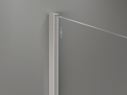 Mexen sieninė juosta dušo sienelei 8 mm, šlifuotas nikelis - 800-00-97