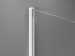 Mexen prie sienos montuojama juostelė dušo sienelei 10 mm, balta - 800-00-20-X