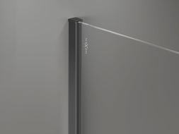 Mexen sienelės juosta dušo sienelei 10 mm, gun metal - 800-00-95-X