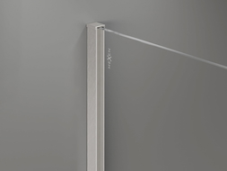 Mexen sieninė juosta dušo sienelei 10 mm, šlifuotas nikelis - 800-00-97-X