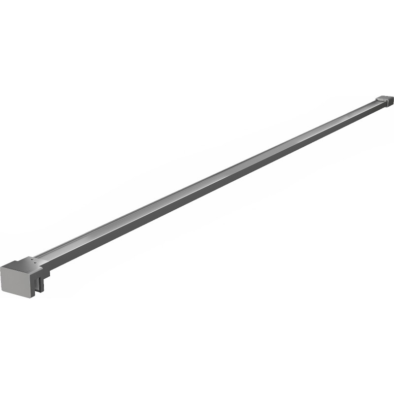 Mexen Uni-P2 tiesus laikiklis 10 mm dušo sienelei, gun metal - 830-10-95