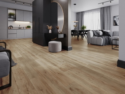 Mexen Spirit Lake Vinilinių grindų LVT mėginys Dryback 2,5 mm, PVC pagrindas, 4 V-grioveliai, ąžuolas - F1301-S