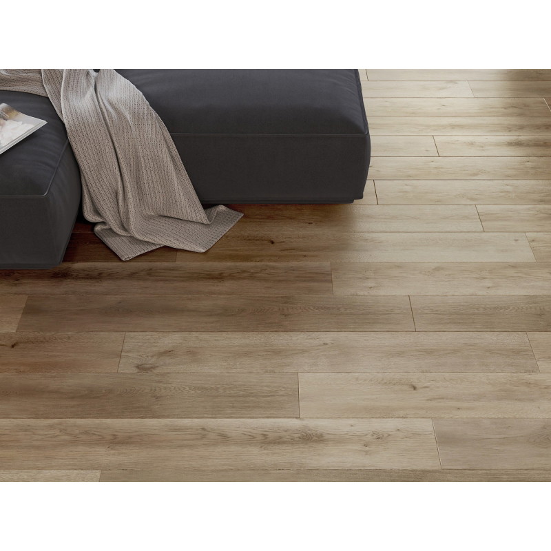 Mexen Spirit Lake Vinilinių grindų LVT mėginys Dryback 2,5 mm, PVC pagrindas, 4 V-grioveliai, ąžuolas - F1301-S