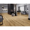 Mexen Beaver Creek vinilinių LVT Dryback 2,5 mm plokščių pavyzdys, PVC pagrindas, 4 V-Fuga, Ąžuolas - F1302-S