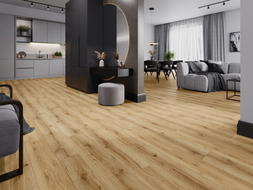 Mexen Beaver Creek vinilinių LVT Dryback 2,5 mm plokščių pavyzdys, PVC pagrindas, 4 V-Fuga, Ąžuolas - F1302-S