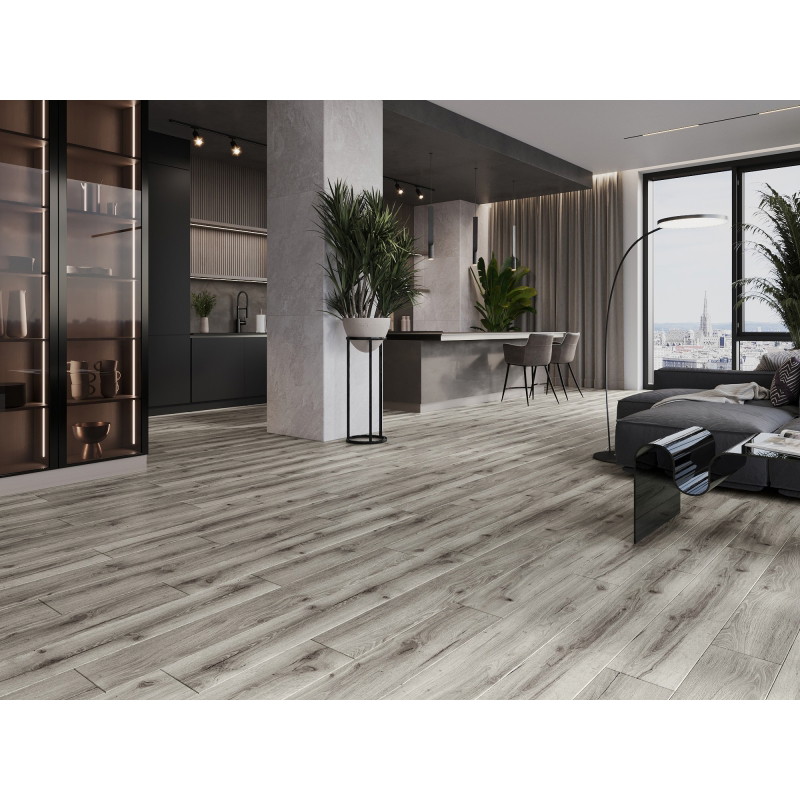 Mexen Ontario pavyzdys vinilinių LVT Dryback 2,5 mm plokščių, PVC pagrindas, 4 V-iškirtis, Ąžuolas - F1303-S