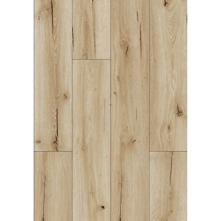 Mexen Sun Valley vinilinių LVT Dryback 2,5 mm plokščių pavyzdys, PVC pagrindas, 4 V-Fuga, Ąžuolas - F1306-S