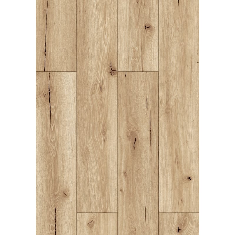 Mexen Buffalo vinilinių LVT Dryback 2,5 mm plokščių pavyzdys, PVC pagrindas, 4 V-grioveliai, ąžuolas - F1307-S