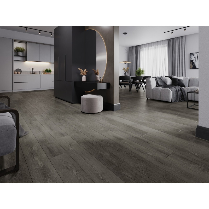 Mexen New Albany vinilinių LVT grindų dangų pavyzdys Dryback 2,5 mm, PVC pagrindas, 4 V-grioveliai, Ąžuolas - F1317-S