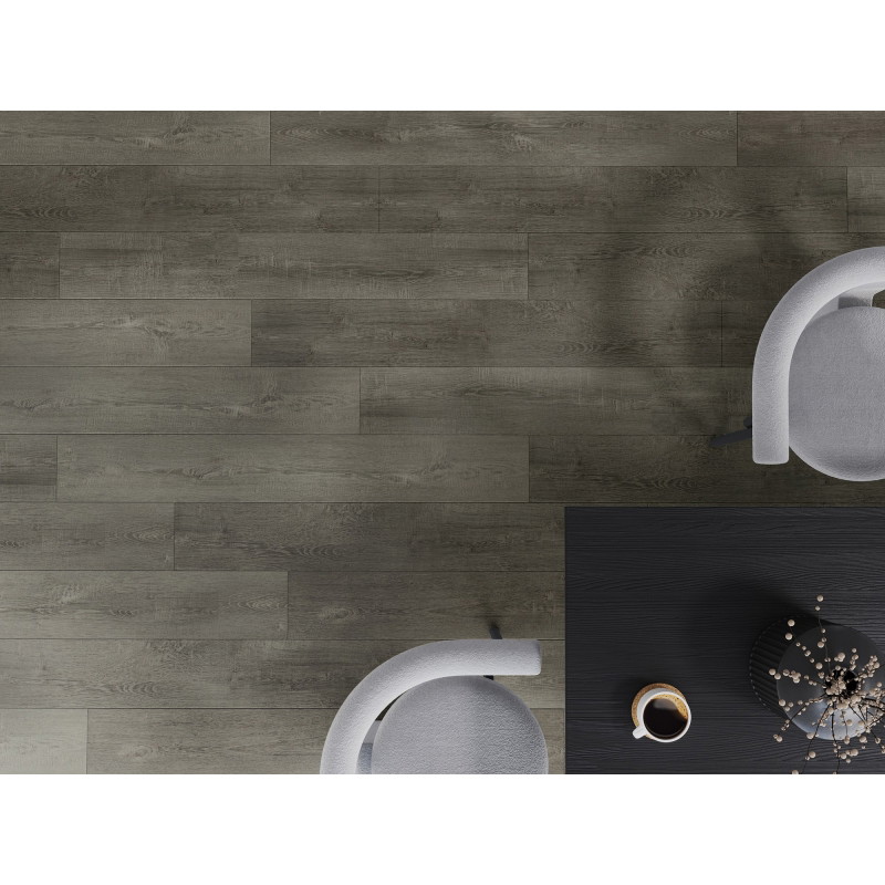Mexen New Albany vinilinių LVT grindų dangų pavyzdys Dryback 2,5 mm, PVC pagrindas, 4 V-grioveliai, Ąžuolas - F1317-S