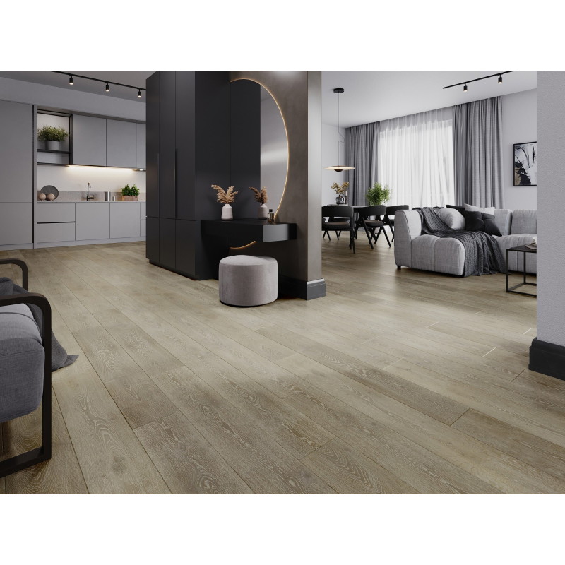 Mexen Jasper vinilinių LVT Dryback 2,5 mm plokščių pavyzdys, PVC pagrindas, 4 V-Fuga, Ąžuolas - F1318-S