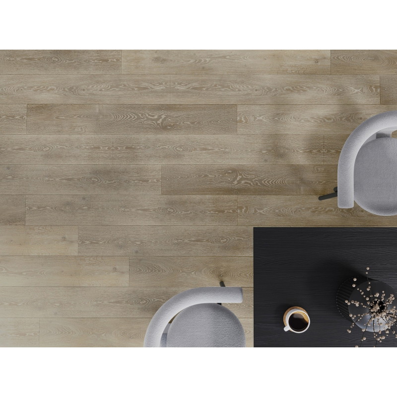 Mexen Jasper vinilinių LVT Dryback 2,5 mm plokščių pavyzdys, PVC pagrindas, 4 V-Fuga, Ąžuolas - F1318-S