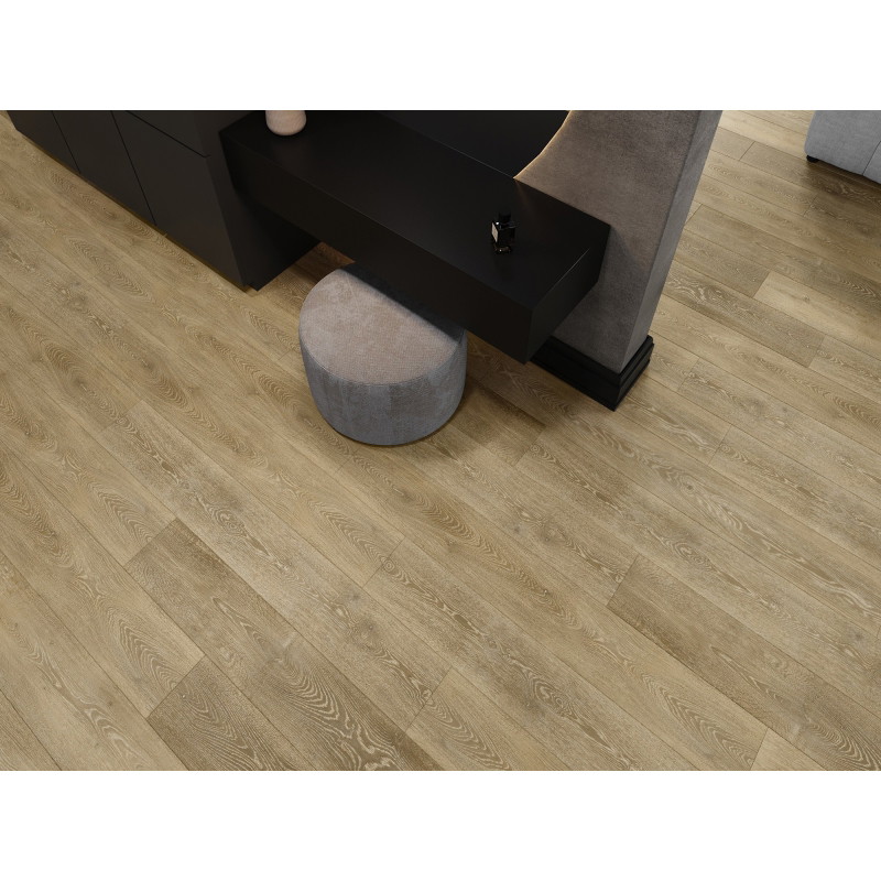 Mexen Alabama vinilinių LVT Dryback 2,5 mm plokščių pavyzdys, PVC pagrindas, 4 V-grioveliai, Ąžuolas - F1319-S