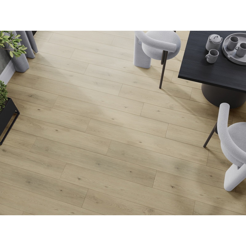 Mexen Calera pavyzdys vinilinių LVT Dryback 2,5 mm, PVC pagrindas, 4 V-Groove, Ąžuolas - F1320-S