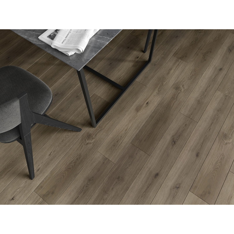 Mexen Perry vinilinių LVT grindų plokščių 2,5 mm pavyzdys, PVC pagrindas, 4 V-grioveliai, ąžuolas - F1321-S