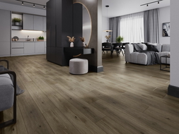 Mexen Perry vinilinių LVT grindų plokščių 2,5 mm pavyzdys, PVC pagrindas, 4 V-grioveliai, ąžuolas - F1321-S
