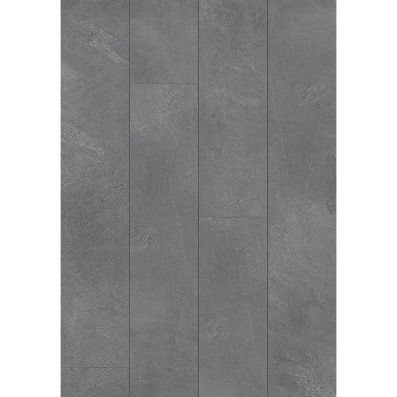 Mexen Grey Dark LVT vinilinių plokščių pavyzdys Dryback 2,5 mm, PVC pagrindas, 4 V-fugos, Skalūnas - F1359-S