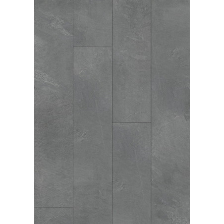 Mexen Grey Dark LVT vinilinių plokščių pavyzdys Dryback 2,5 mm, PVC pagrindas, 4 V-fugos, Skalūnas - F1359-S