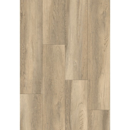 Mexen Modesto  vinilinių LVT grindų plokštelių Dryback 2,5 mm mėginys, PVC pagrindas, 4 V-fuga, Ąžuolas - F1403-S