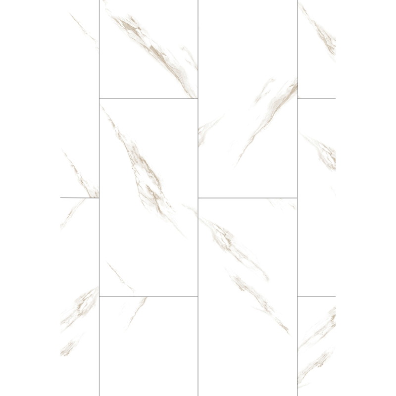 Mexen River White  vinilinių LVT Dryback 2,5 mm grindų dangų pavyzdys, PVC pagrindas, 4 V-griovelis, Jazz White - F1450-S