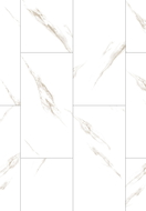 Mexen River White  vinilinių LVT Dryback 2,5 mm grindų dangų pavyzdys, PVC pagrindas, 4 V-griovelis, Jazz White - F1450-S