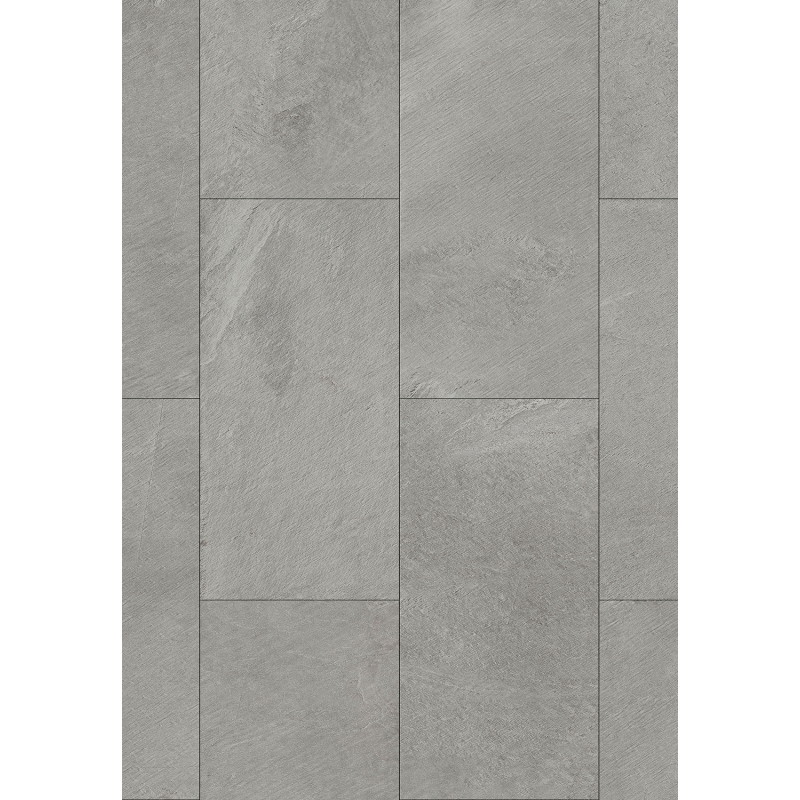 Mexen Grey Leaf vinilo plokščių LVT mėginys Dryback 2,5 mm, PVC pagrindas, 4 V-Fuga, skalūnas - F1463-S