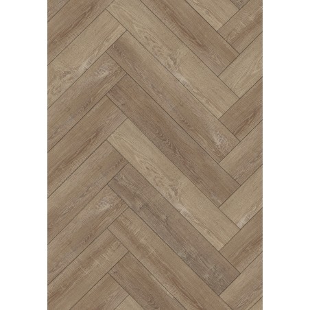 Mexen Windsor vinilinių lentų pavyzdys eglutės rašto LVT Dryback 2,5 mm, PVC pagrindas, 4 V-fuga, ąžuolas - F1467-S