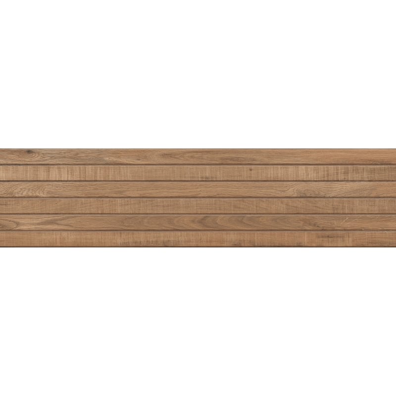 Mexen Western Wood Bruno glazūruotos akmens masės plytelės pavyzdys rektifikuotas G1, sienų medieną imituojanti plytelė,