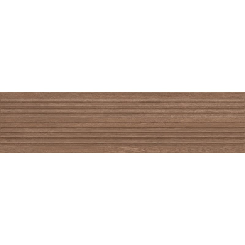 Mexen Prestige Wood Rudos rektifikuoto glazūruoto akmens masės plytelės pavyzdys G1, medienos imitacijos sieninė plytelė,
