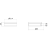 Mexen Loop muilas, juodas - 70A71055-70