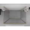 Mexen Exo-3S trijų sienelių sulankstomas dušo kabinas 120 x 75 cm, permatomas, auksinis - 816-120-075-50-00-3S