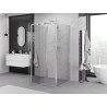 Mexen Exo-R 3S 3-ienės dušo kabina 120 x 120 cm, skaidri, chromuota - 819-120-120-01-00-3S