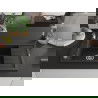 Mexen Elias granitinis vienos plautuvės kriauklė su nusausintuvu 795 x 480 mm, juoda/auksinė metalika, chromuotas sifonas - 651?