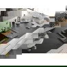 Mexen Enzo granito plautuvė su viena kamerine ir nutekėjimo zona bei virtuviniu maišytuvu Duero, juoda/auksinė metalo spalva - ?