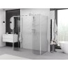 Mexen Exo-S Duo 3S trijų sienelių stumdomas dušo kabina 170 x 70 cm, skaidrus, chromas - 8152-170-070-01-00-3S