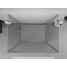 Mexen Exo-BR 3S 3-sienė dušo kabina 90 x 85 cm, skaidri, auksinė - 8181-090-085-50-00-3S