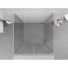 Mexen Exo-BR Duo 3S Dušo kabina 3 sienos atveriama 70 x 70 cm, skaidri, chromuota - 8182-070-070-01-00-3S