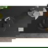 Mexen Kevin granitinis kriauklė vienos kameros su nusausinamuoju paviršiumi 586 x 458 mm, juodas, chrominis sifonas - 651758100?