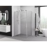 Mexen Exo-3S stumdomos dušo kabina 95 x 70 cm, permatomas, chromas - 8153-095-070-01-00