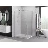 Mexen Exo-3S stumdomasis dušo kabinas 80 x 75 cm, skaidrus, chromas - 8153-080-075-01-00