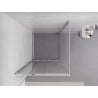 Mexen Exo Stumdomas dušo kabinas 100 x 100 cm, permatomas, chromas - 8153-100-100-01-00