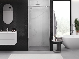 Mexen Exo-3S stumdomos dušo durys 95 cm, skaidrios, chromuotos - 8153-095-000-01-00